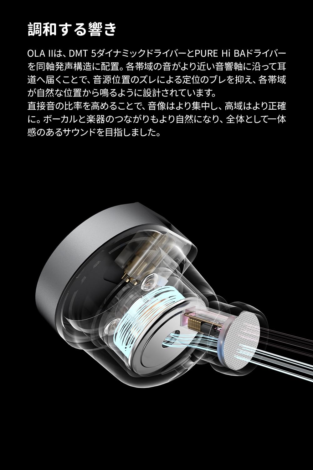 Amazon.co.jp: TANCHJIM OLAⅡ1DD+1BA ハイブリッド 有線インイヤー